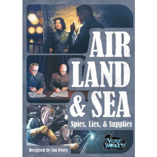 Air Land & Sea: Spies Lies & Supplies Board Game