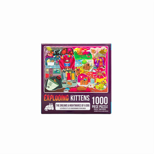 Dreams and Nightmares of a Dog Jigsaw Puzzle - 1000 Pieces