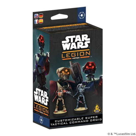 Star Wars: Legion - Customisable Super Tactical Command Droid Miniatures