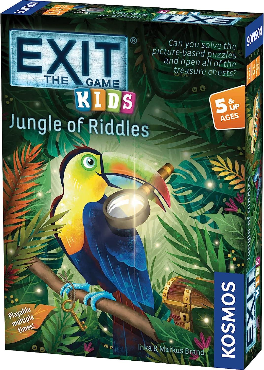 EXIT: Kids - Jungle of Riddles Board Game	