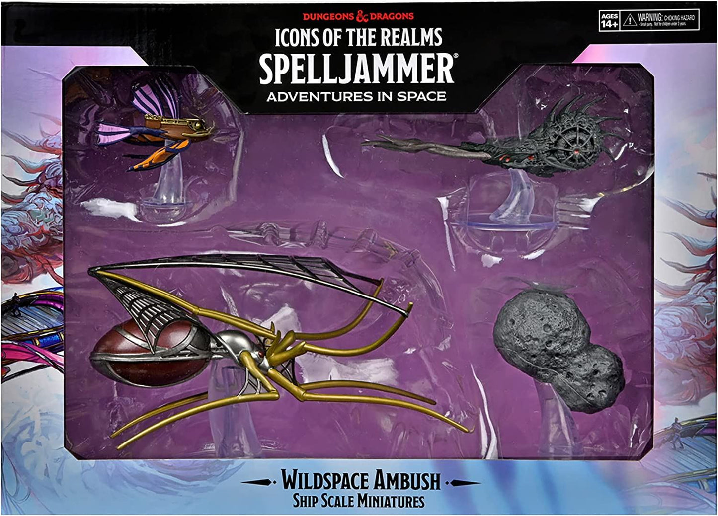 D&D Icons of the Realms: Wildspace Ambush - Ship Scale Pre-Painted Miniatures