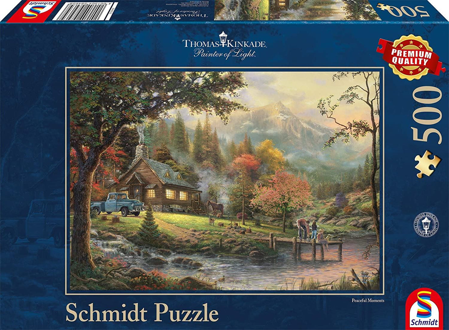 Schmidt Thomas Kinkade: River Idyll Jigsaw Puzzle - 500 Pieces