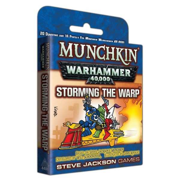 Munchkin Warhammer 40000: Storming The Warp Expansion Card Game