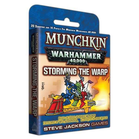 Munchkin Warhammer 40000: Storming The Warp Expansion Card Game