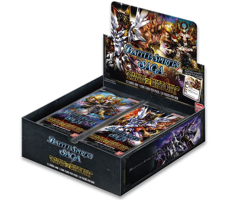Battle Spirits Saga: - Set 1 Dawn of History BSS01 Booster Box - 24 Packs