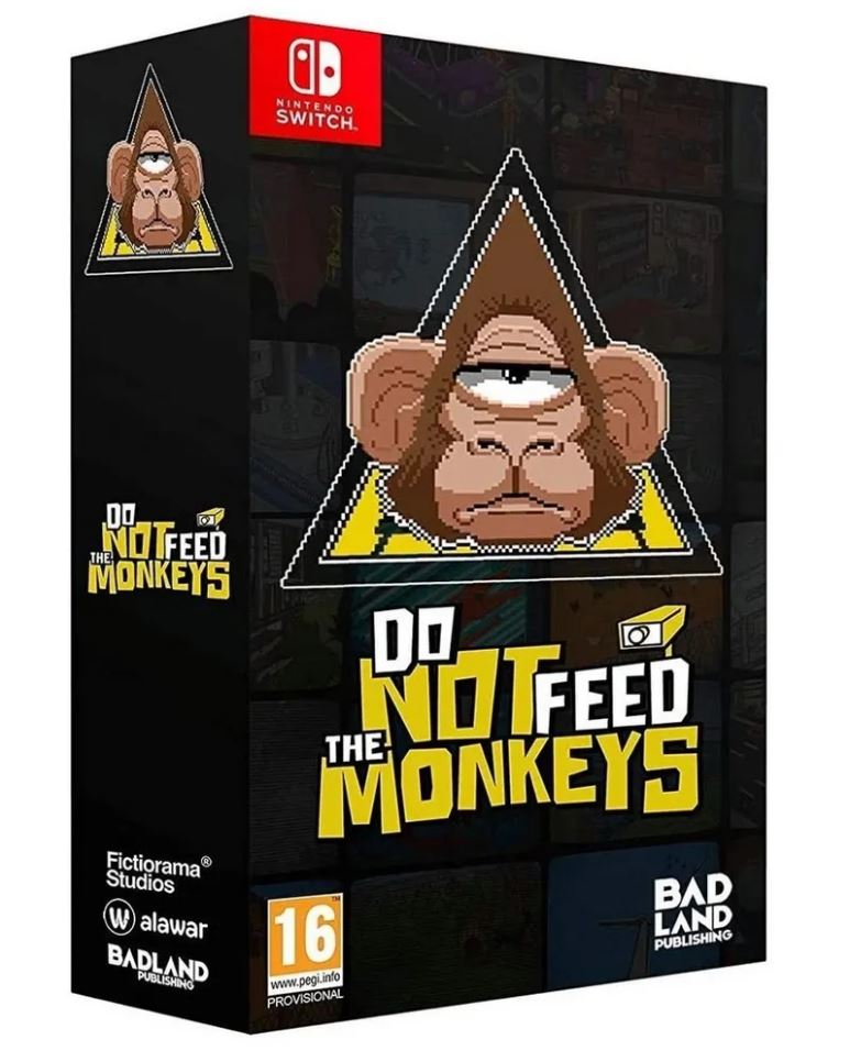 Do Not Feed The Monkeys Collectors Edition Nintendo Switch Game