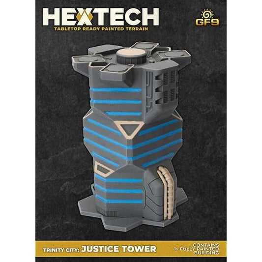 Hextech: Trinity City Justice Tower Battletech Compatible Terrain