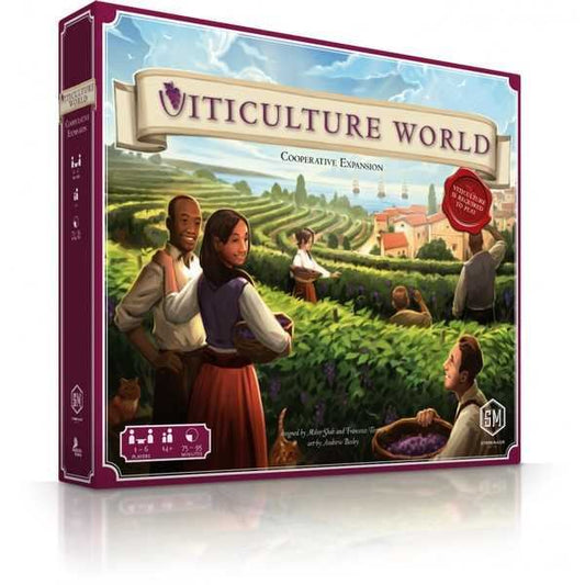 Viticulture World: Cooperative Expansion Board Game