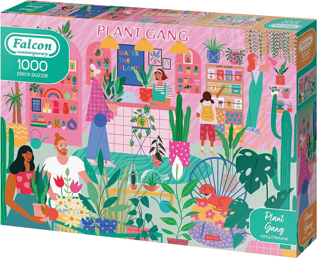 Jumbo Falcon Contemporary Plant Gang Jigsaw Puzzle - 1000 Pieces
