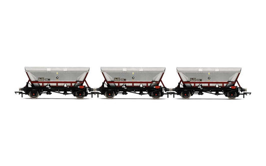 Hornby HFA Hopper Wagons, Three Pack, EWS - Era 9