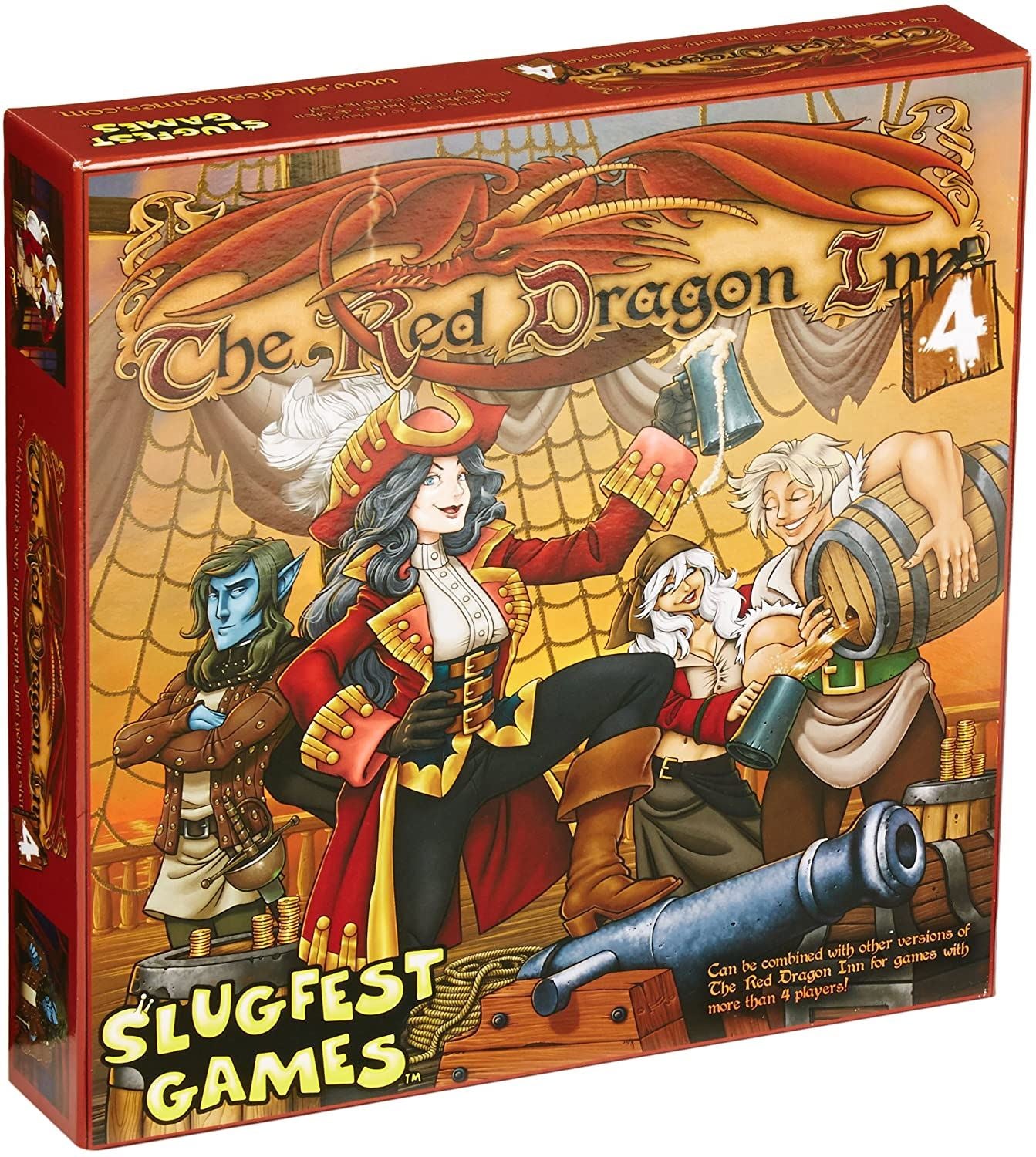 Red Dragon Inn 4 Board Game