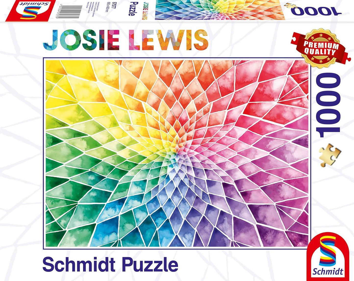 Schmidt Josie Lewis: Colourful Flower 1000 Piece Jigsaw Puzzle