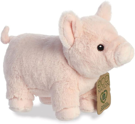 Aurora Eco Nation Pig 9.5 Inch Soft Toy