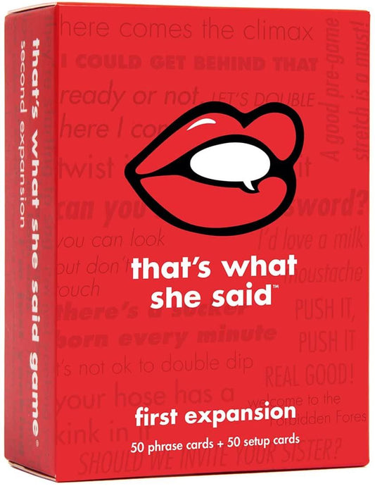 That's What She Said Card Game First Expansion