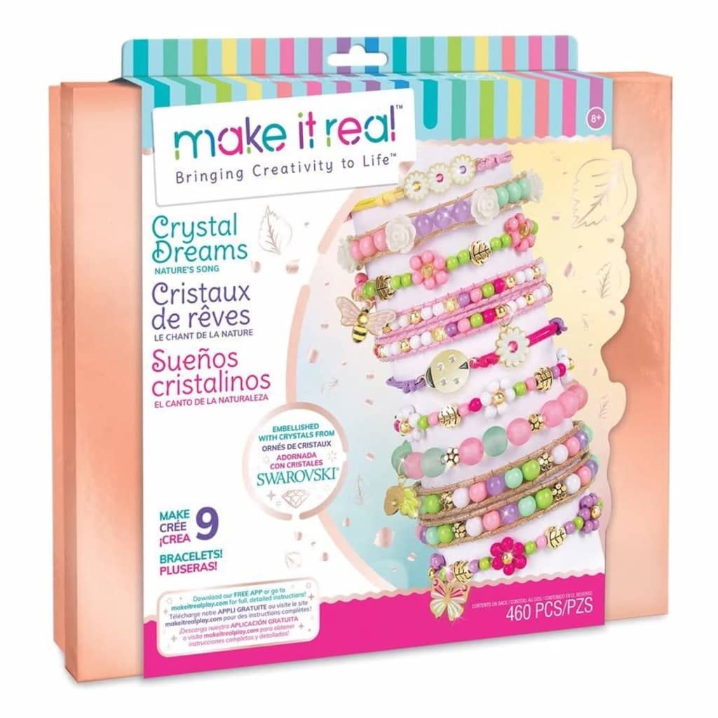 Make It Real Crystal Dreams: Nature's Tale Jewelry w/ Swarovski Craft Kit