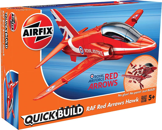 Red Arrows Hawk Quickbuild Air Fix Model Kit