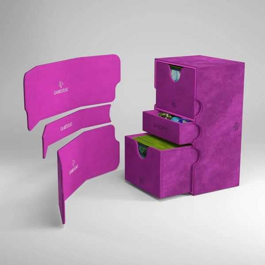 Gamegenic Stronghold 200+ XL - Purple Deck Box