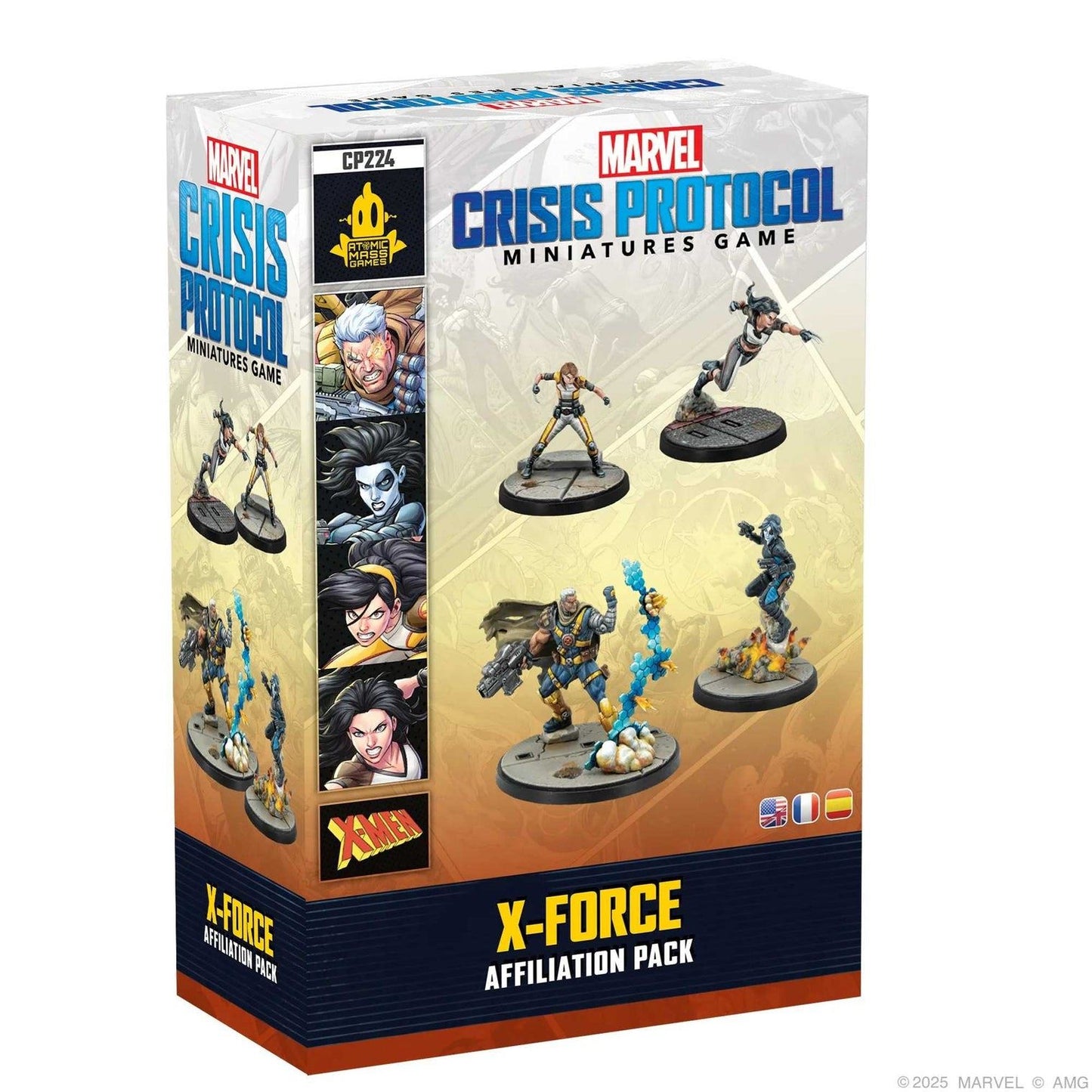 Marvel: Crisis Protocol X-Force Miniatures Affiliation Pack