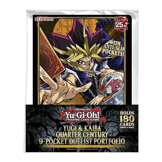 Yu-Gi-Oh! TCG Yugi & Kaiba Quarter Century 9-Pocket Duelist Portfolio