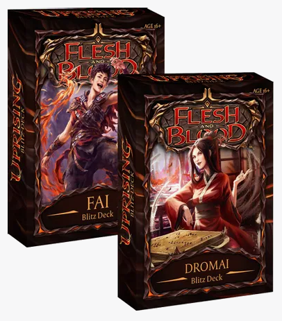 Flesh And Blood TCG: Uprising Blitz Deck Card Game (One At Random)