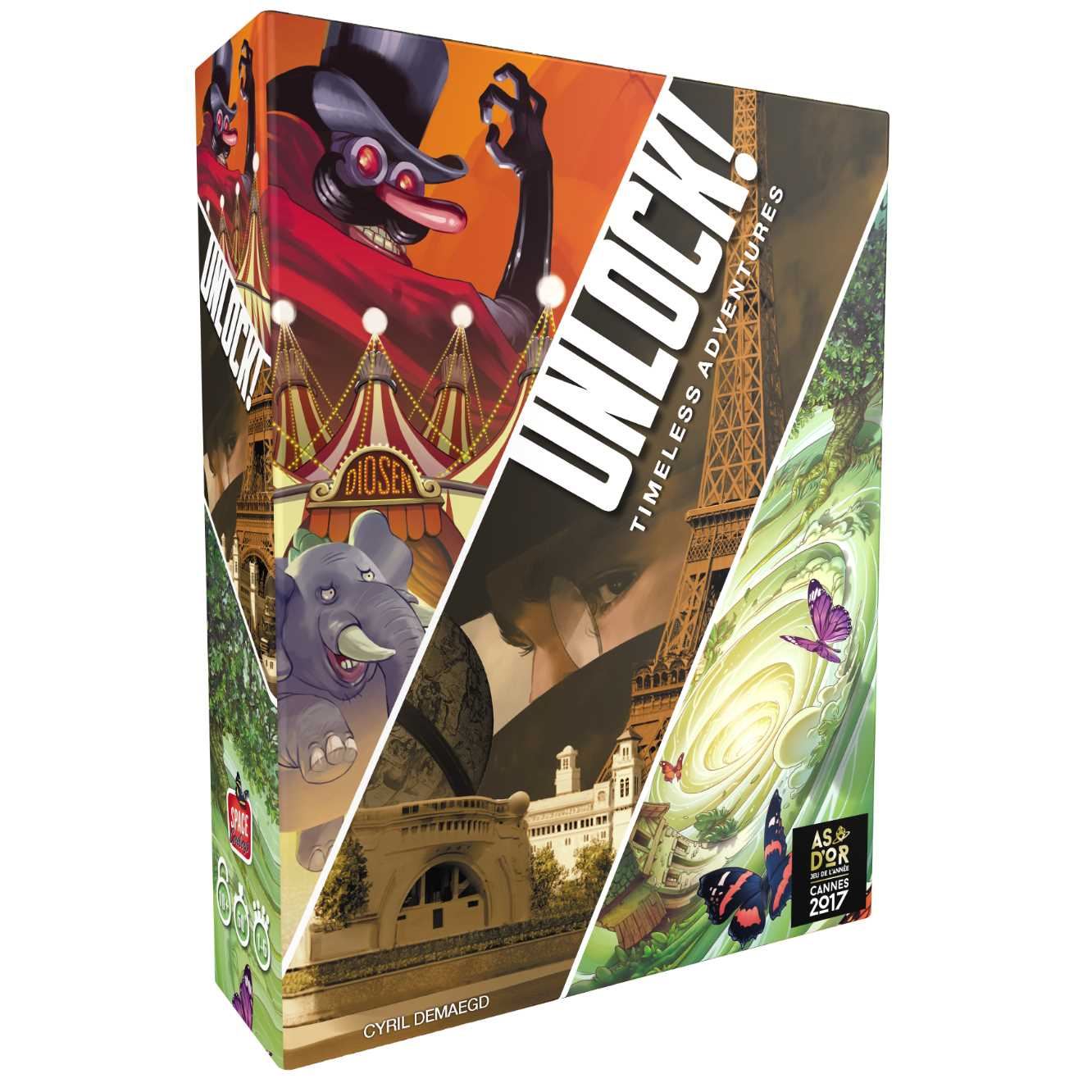 Unlock 6! Timeless Adventures Card Game