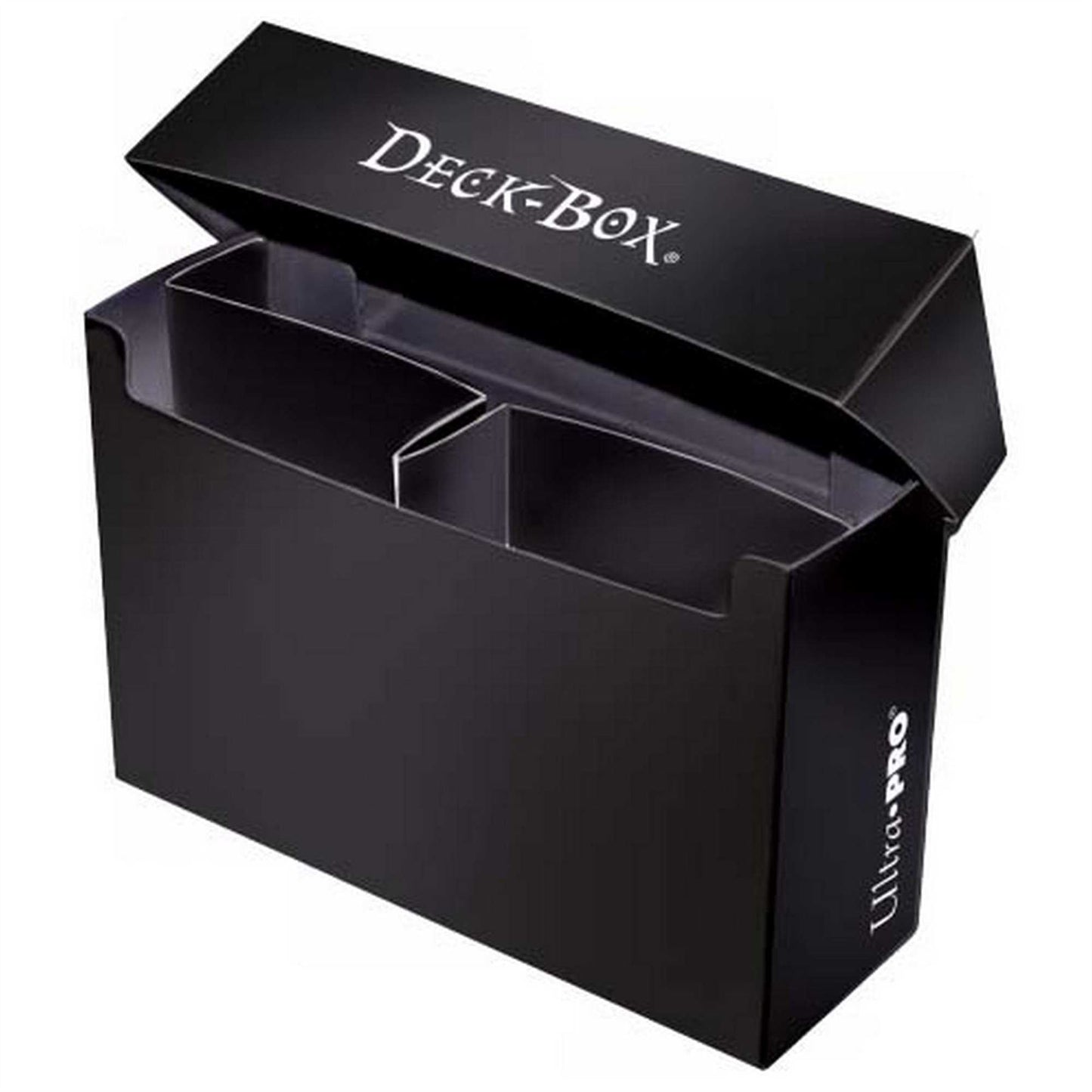 Ultra Pro 3 Compartment Oversized Black Deck Box