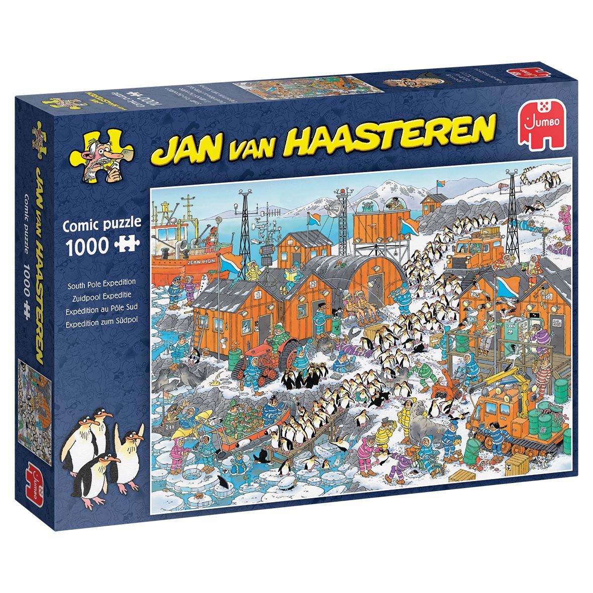 Jumbo Jan Van Haasteren South Pole Expedition Jigsaw Puzzle - 1000 Pieces