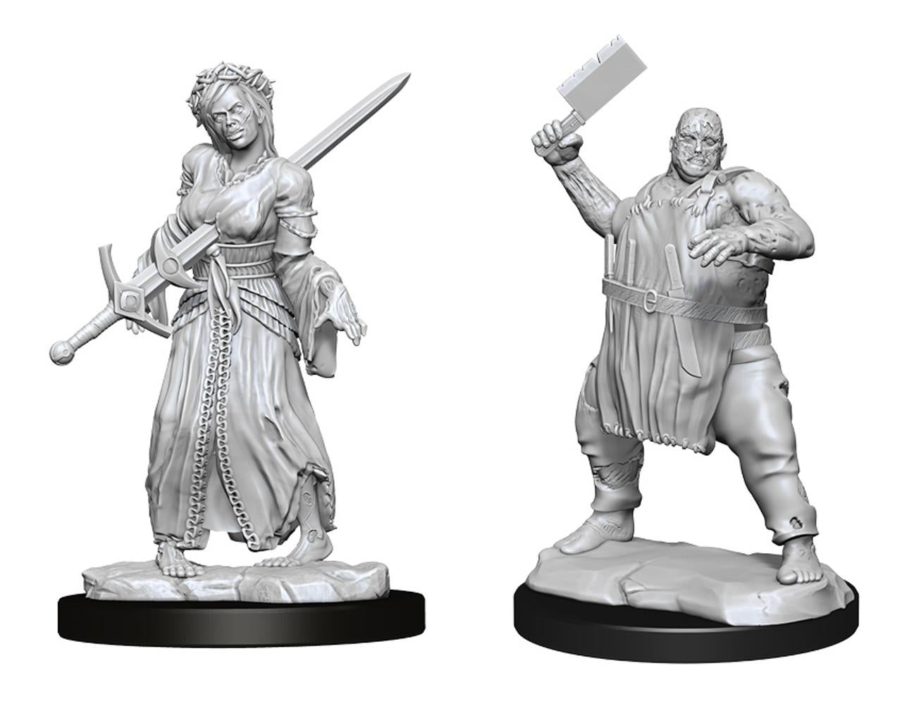 Magic the Gathering Unpainted Miniatures (W15) Ghouls