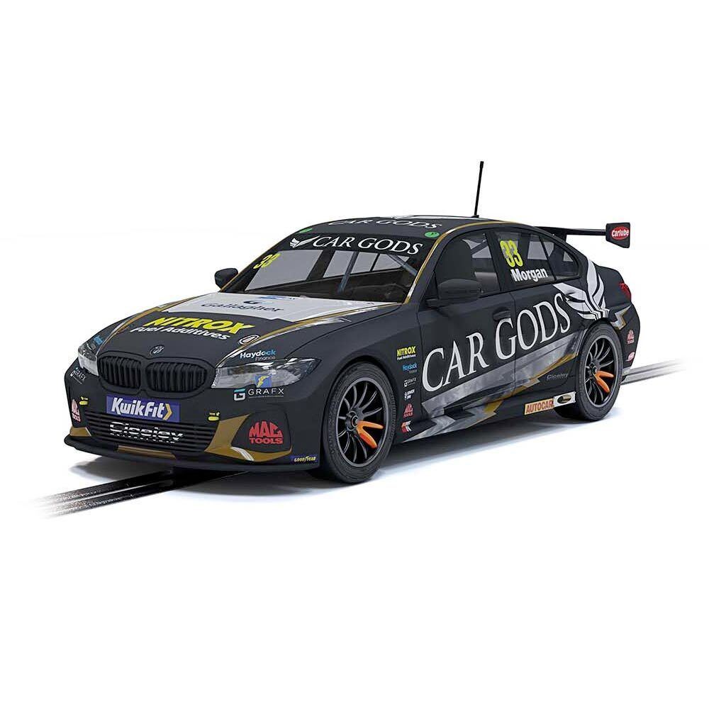 Scalextric BMW 330i NGTC BTCC Ciceley Motorsport 2021 Adam Morgan. Touring BTCC British Touring Car Championship Slot Car (Black/Gold)