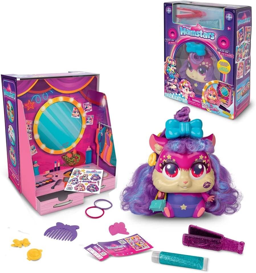 Hamstars Popstar Speaker Dressing Room Playset (One At Random)