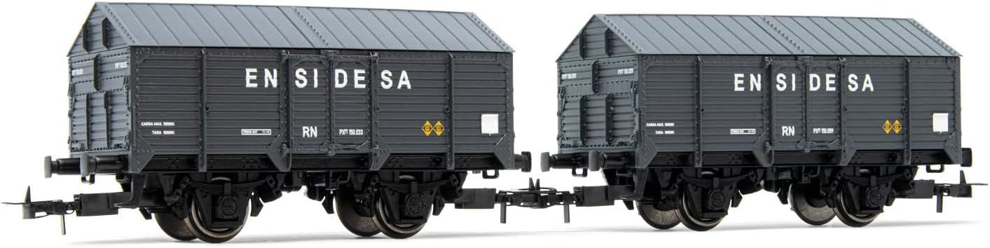 Electrotren R N 2-unit pack 2-axle covered wagons type PX ENSIDESA period III
