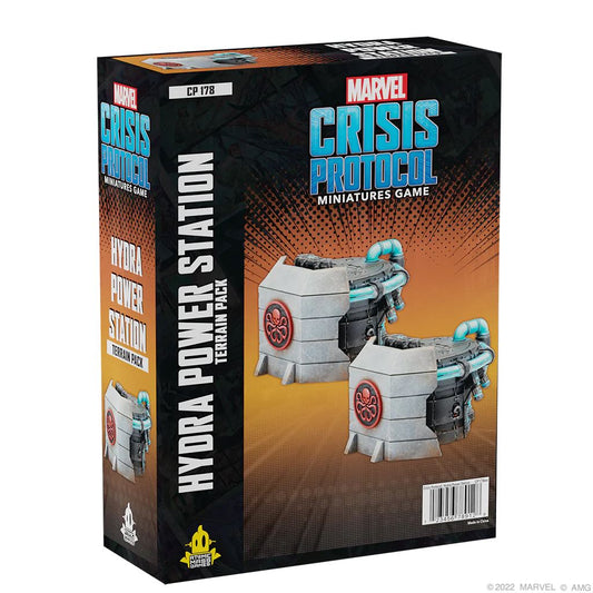 Hydra Power Station Terrain Pack: Marvel Crisis Protocol Miniatures