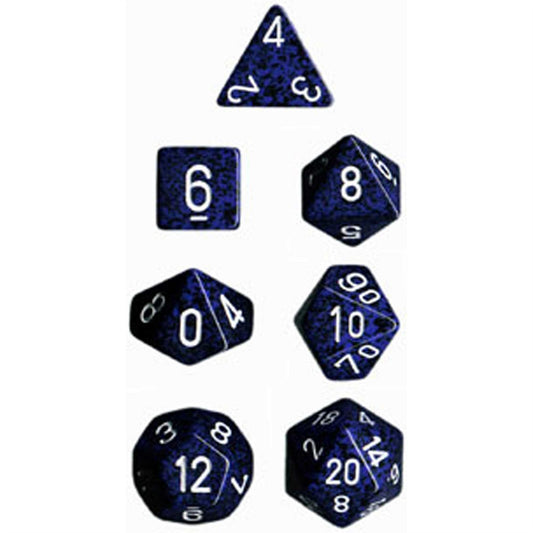 Chessex Speckled Poly 7 Set: Stealth Dice Set