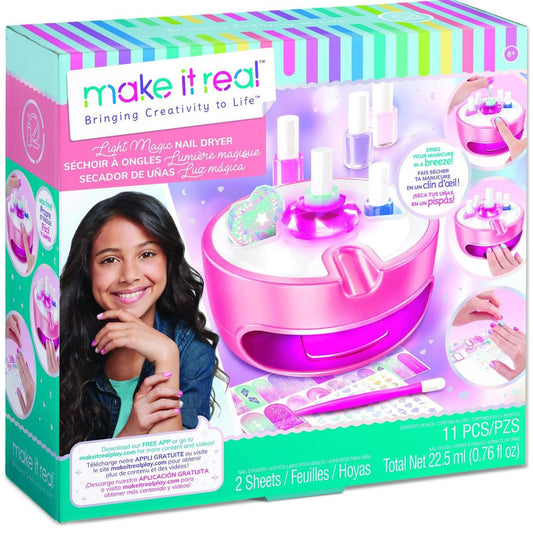 Make It Real Light Magic Nail Studio Activity Set