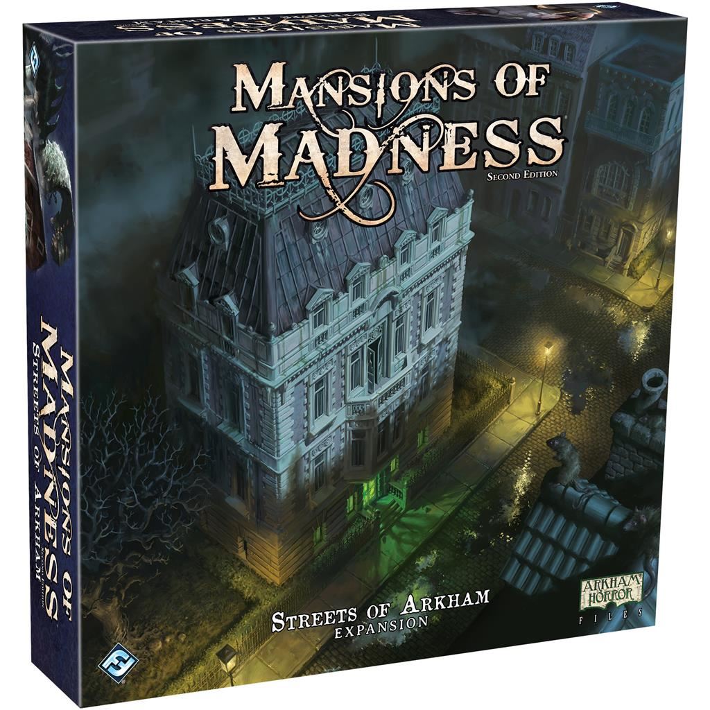 Streets of Arkham: Mansions of Madness 2nd Ed Expansion Board Game