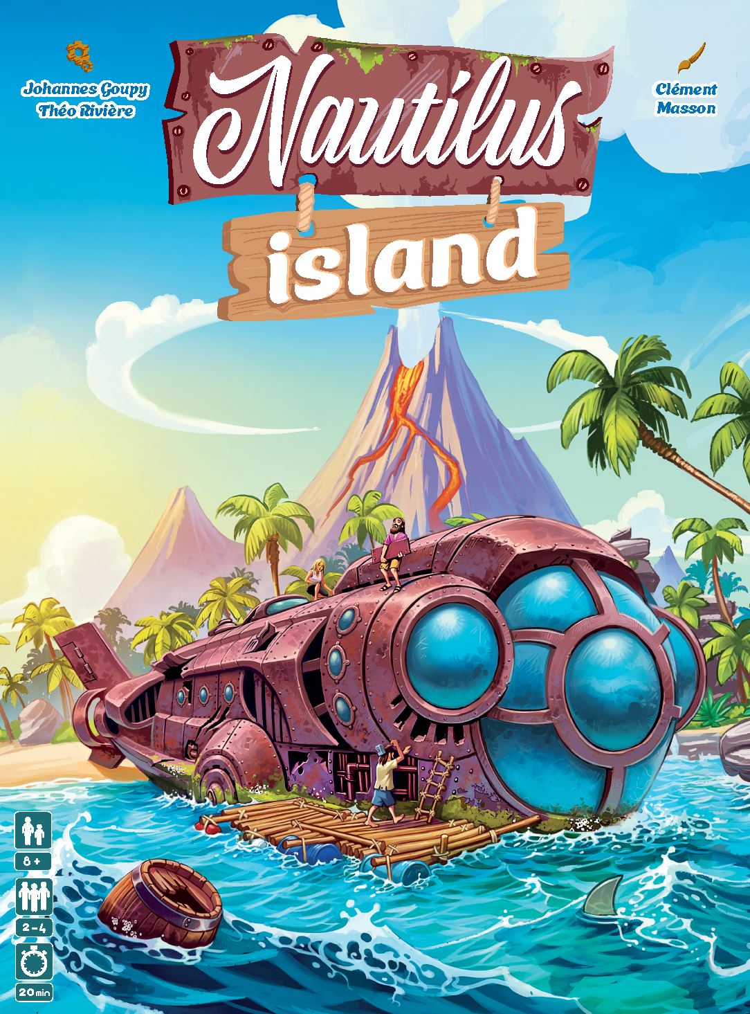 Nautilus Island Board Game