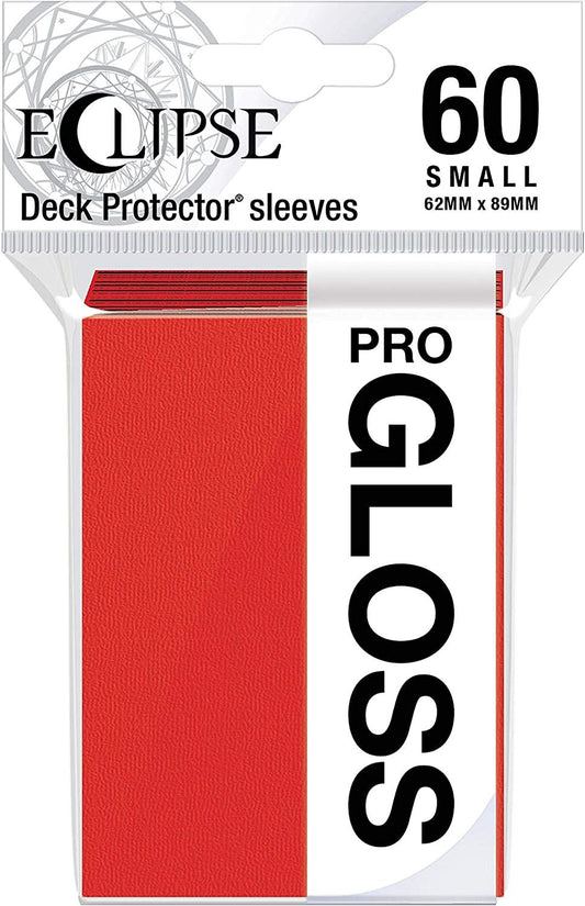 Ultra Pro Eclipse Matte Small 60 Sleeves: Apple Red