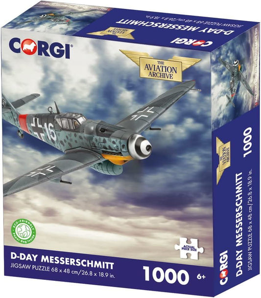 Corgi D-Day Messerschmitt 1000 Piece Jigsaw Puzzle