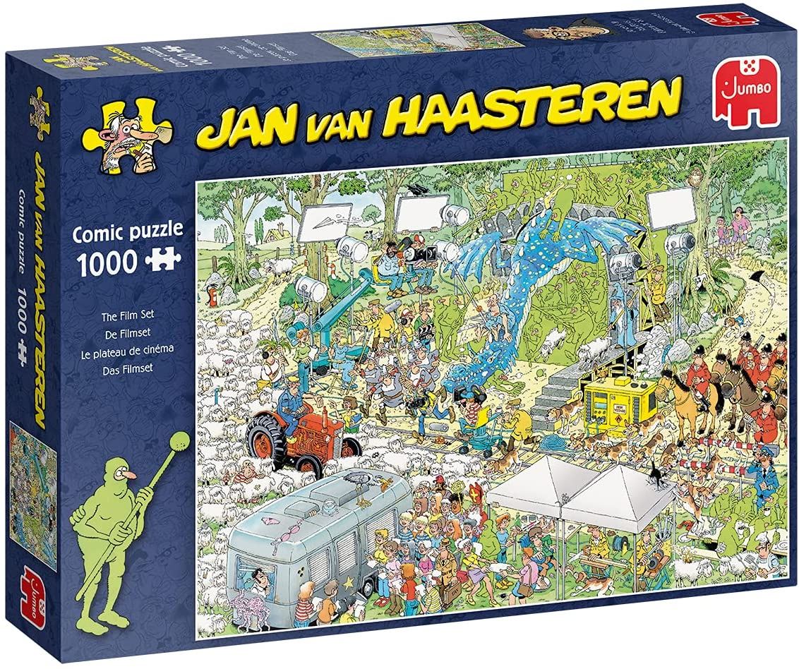 Jumbo Jan van Haasteren The Film Set Jigsaw - 1000 Pieces