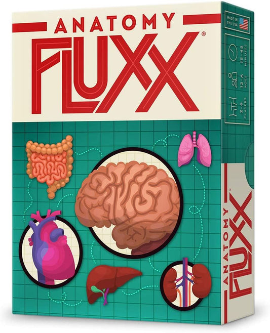 Anatomy Fluxx Card Game