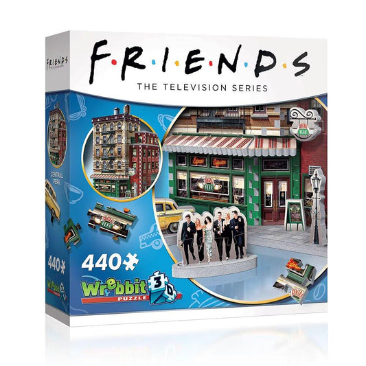 Wrebbit3D Friends: Central Perk Cafe Jigsaw Puzzle - 440 Pieces