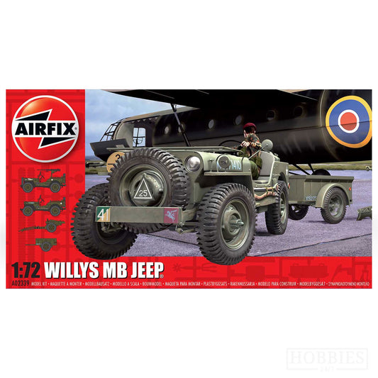 Willys MB Jeep Series 2 Military Air Fix Model Kit
