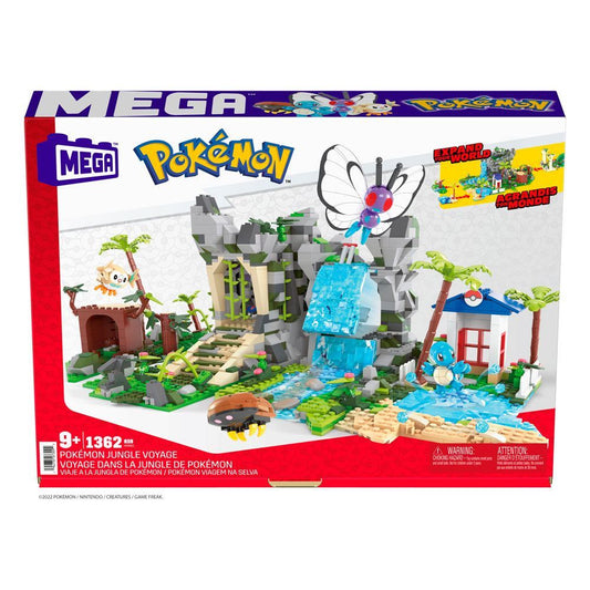 Pokemon Mega Construx Construction Set Pokemon Jungle Voyage