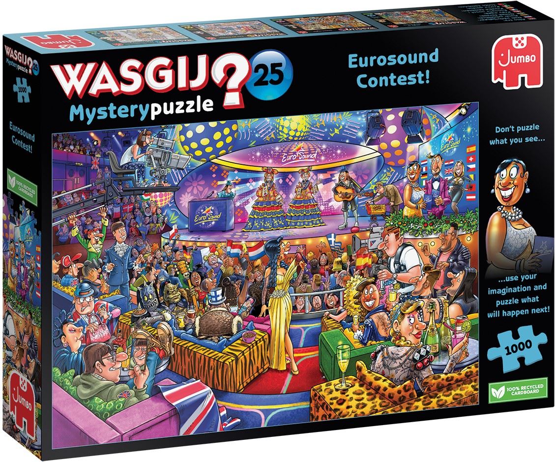 Jumbo Wasgij Mystery 25 - Eurosound Contest! Jigsaw Puzzle - 1000 Pieces