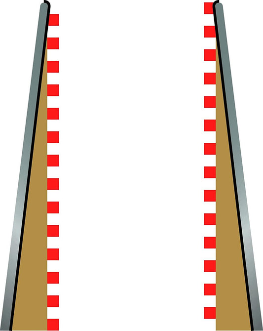 Lead in / Lead Out Borders (Set Of 2) Scalextric Accessory Pack