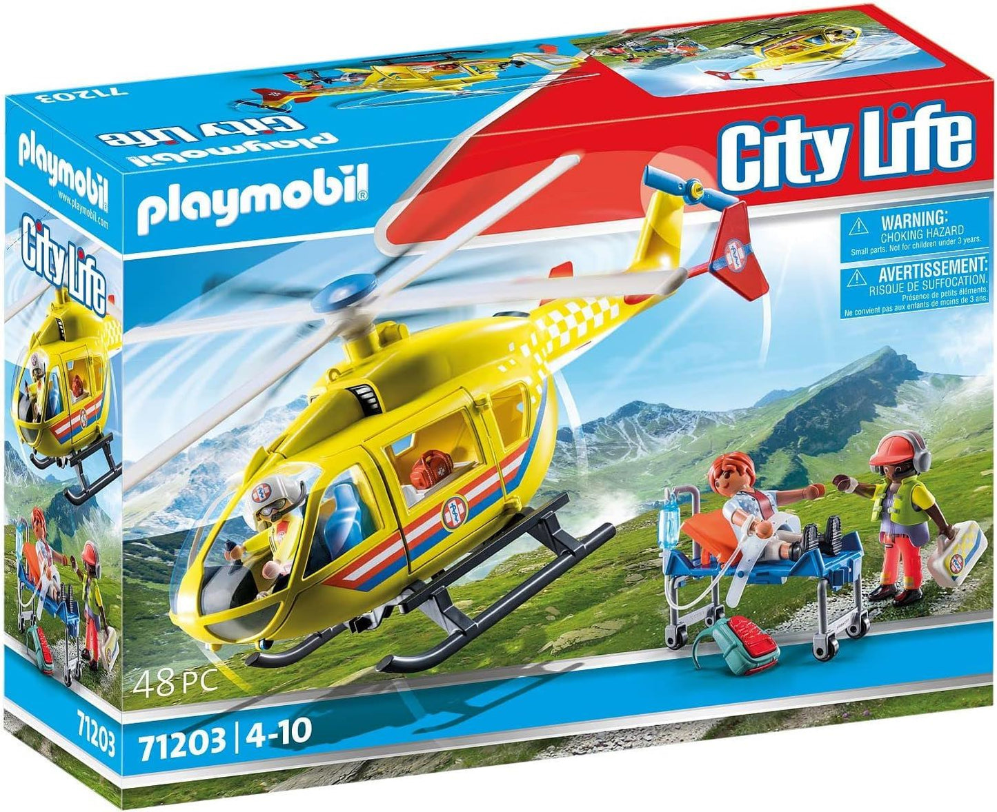 Playmobil City Life Medical Helicopter (71203)