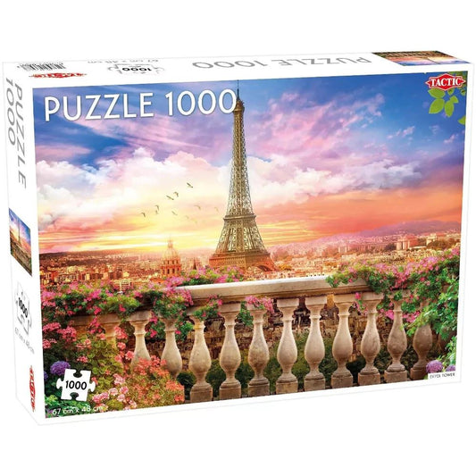 Tactic Eiffel Tower Jigsaw Puzzle - 1000 Pieces