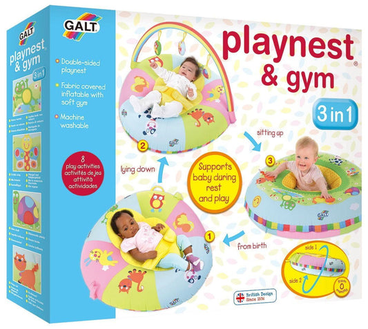 Galt Toys - 3 In 1 Baby Playnest & Gym