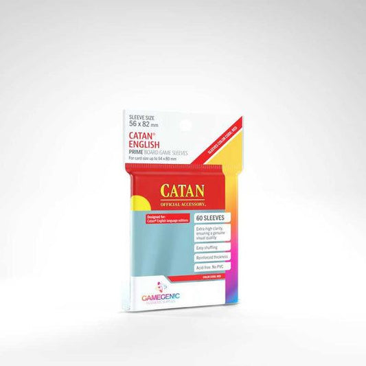 Gamegenic PRIME CATAN- Sized Sleeves 56 x 82 mm 50 Sleeves