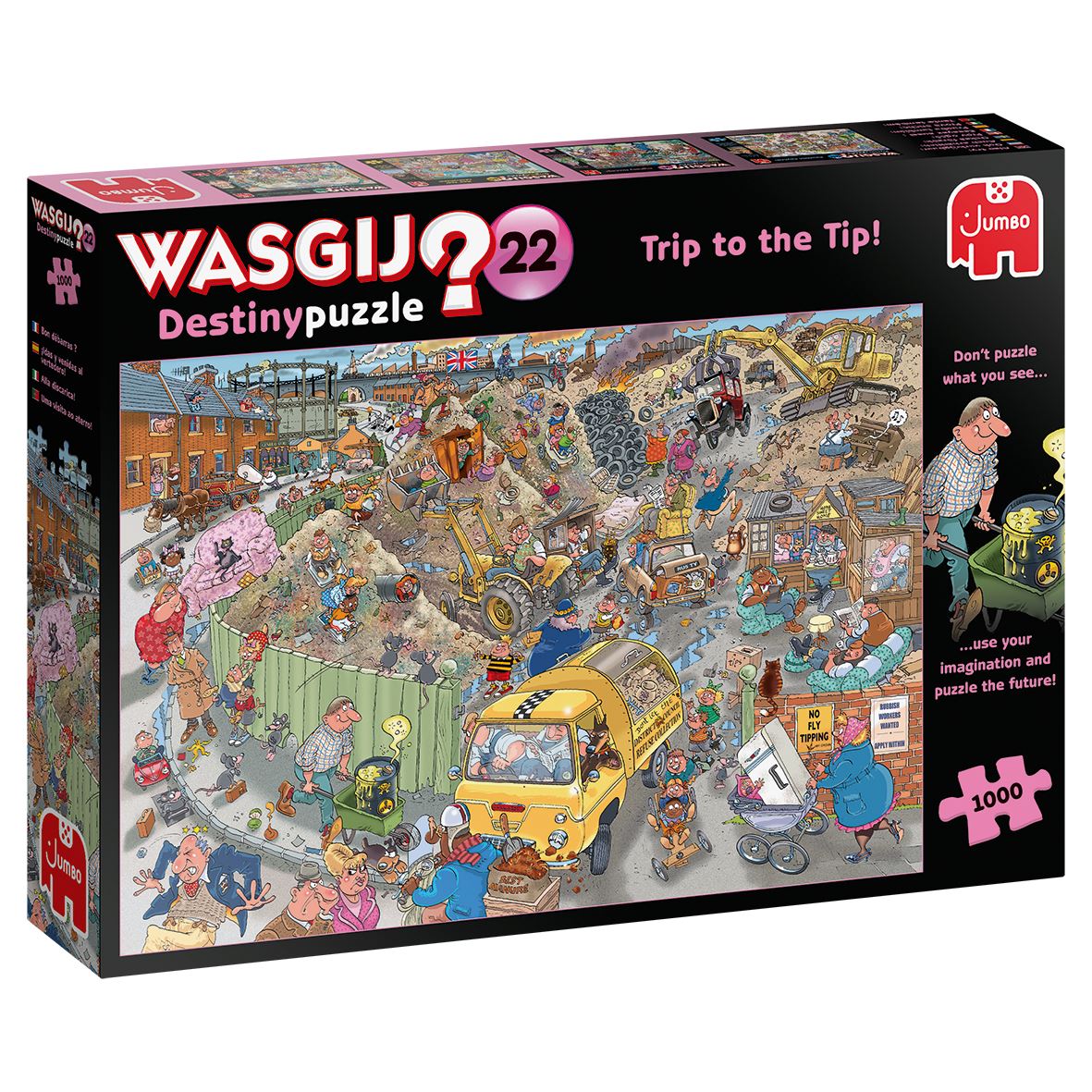 Jumbo Wasgij Destiny 22 - A Trip to the Tip! Jigsaw Puzzle - 1000 Pieces